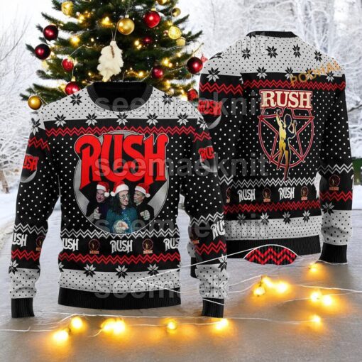 Rush Band Unisex Ugly 3D Sweater
