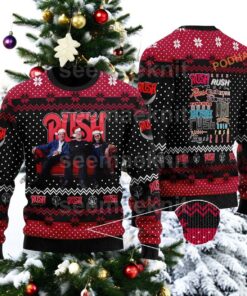 Rush Band Unisex Ugly 3D Sweater, Family Ugly Christmas Sweater, Sweatshirt