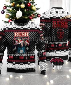 Rush Band Unisex Ugly 3D Sweater, Funniest Ugly Christmas Sweater, Sweatshirt