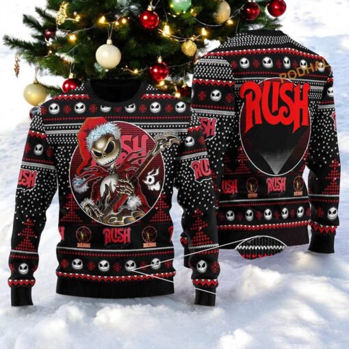 Rush Band Unisex Ugly Sweater
