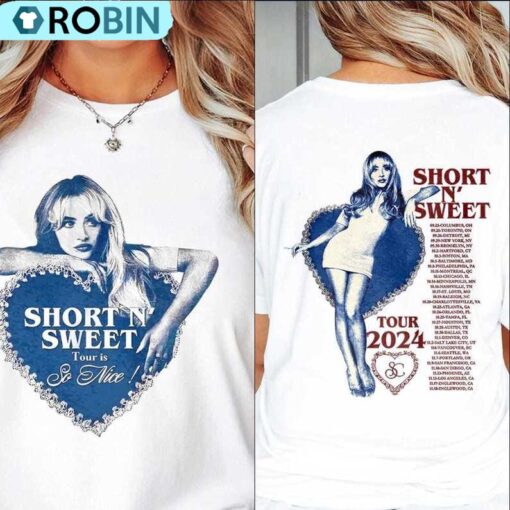 S.brina Ca1penter Short N Sweet Tour Shirt,
