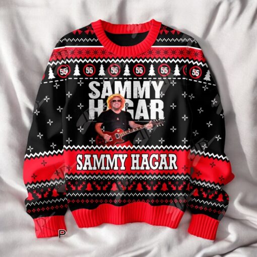 Sammy Hagar Van Hagar Ugly Sweater, Sweatshirt