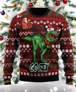 Santa Claus Rex Dinosaur Ugly Christmas Sweater, Sweatshirt, Funny Christmas Gift Ideas
