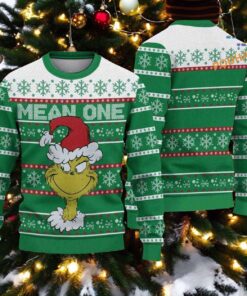 Santa Grinch Ugly Christmas Sweater, Funny Christmas Gift Ideas