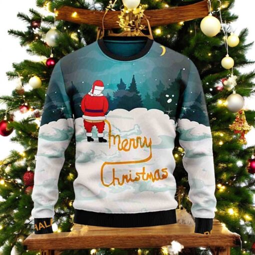 Santa Merry Christmas Ugly Sweater