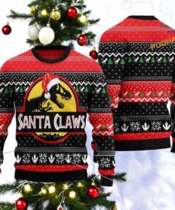 Santa T rex Ugly Christmas Sweater, Sweatshirt