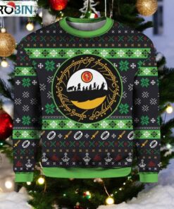 Sauron Eye Lord Of The Rings Ugly Christmas Sweater