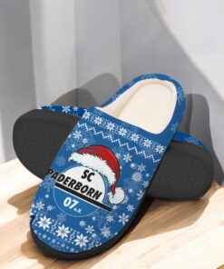 SC Paderborn Football Team In House Slippers