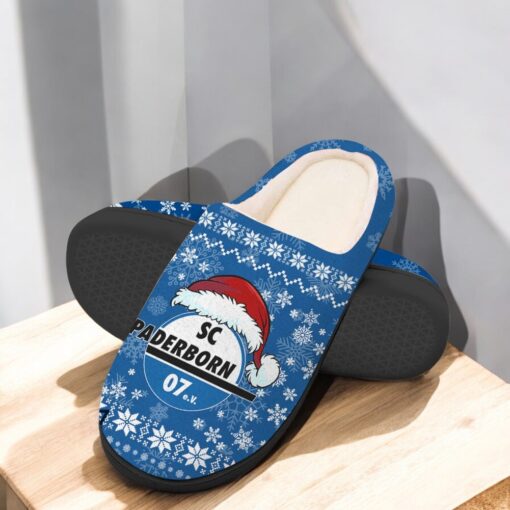 SC Paderborn Football Team In House Slippers