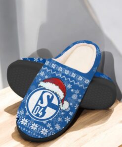 Schalke 04 Football Team In House Slippers
