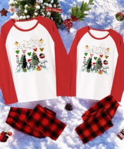 Scifi Abbey Road Family Christmas Pajama Sets