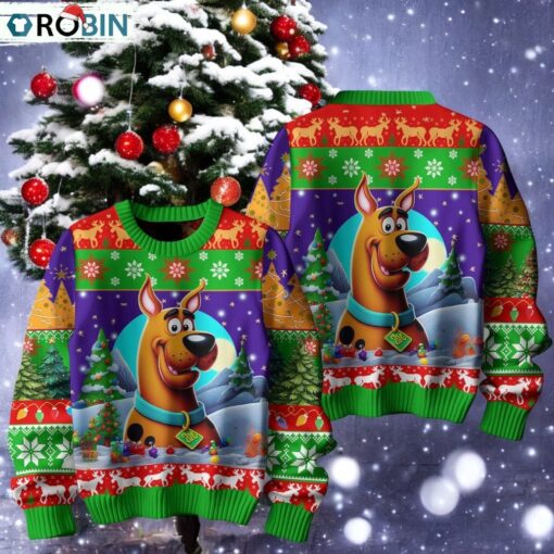 Scooby Doo Ugly Christmas Sweater, Sweatshirt