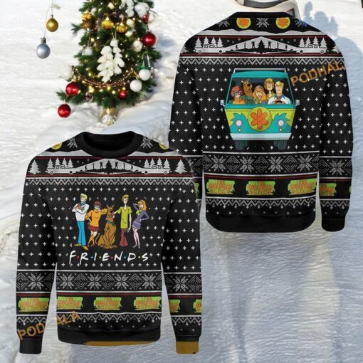 Scooby Doo Ugly Christmas Woolen Sweater, Funny Sweater