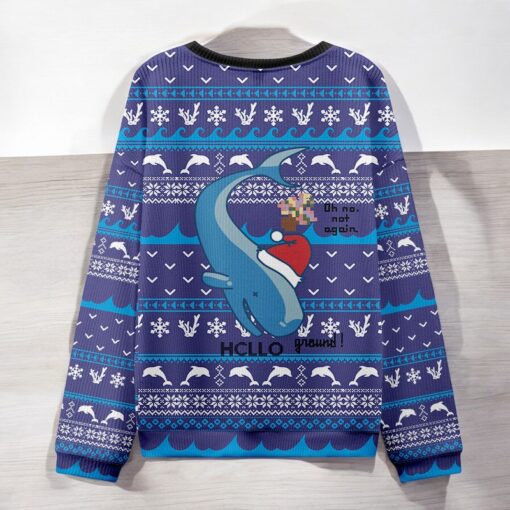Shark Hcllo Ugly Christmas Sweater