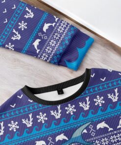 Shark Hcllo Ugly Christmas Sweater Shark Hcllo Ugly Christmas Sweater