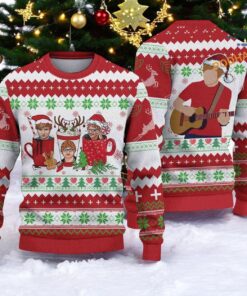 SheeranLove Cute Ugly Christmas Sweater 3D Knitted