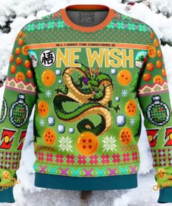 Shenron Dragon Ball Ugly Christmas Sweater, Funniest Ugly Christmas Sweater