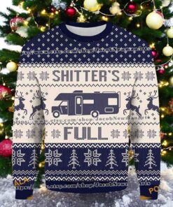 Shitter’s Full Griswold Ugly Sweater, Funny Sweater