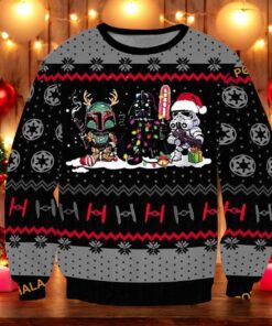 Sithmas Christmas 3D Funny Sweater Printed