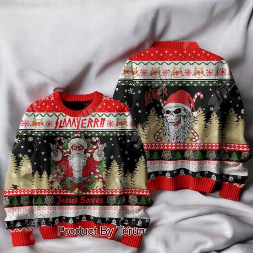 Slayer Jesus Saves Sweater, Sweatshirt