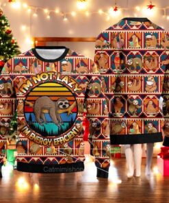 Sloth Christmas Sweater, Sweatshirt for Women, Funny Christmas Gift Ideas