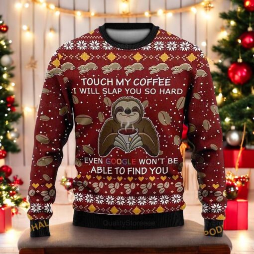 Sloth Cute Ugly Christmas Sweater, Sweatshirt, Creative Christmas Gifts