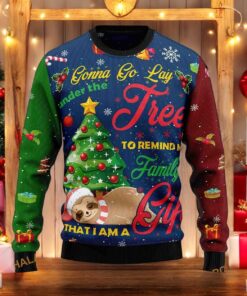Sloth Gift Ugly 3D Christmas Sweater, Sweatshirt, Funniest Ugly Christmas Sweater, Sweatshirt