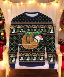 Sloth Light Ugly Xmas 3D Sweater, Creative Christmas Gifts