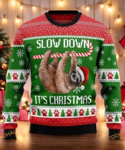 Slow Down It’s Ugly Christmas Sweater, Sweatshirt