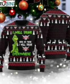 Smirnoff Will Drink Everywhere Ugly Sweater