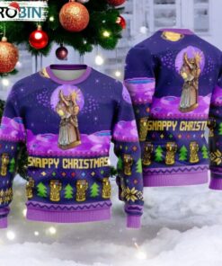 Snappy Christmas Infinity Gauntlet Ugly Christmas Sweater
