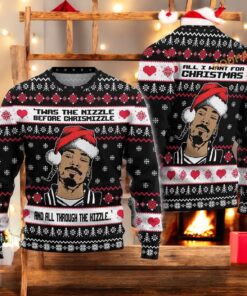 Snoop Dogg Ugly Christmas Sweater, Funny Christmas Gift Ideas