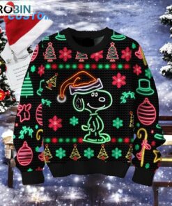Snoopy Christmas Light Vector Design Christmas Sweater, Sweatshirt