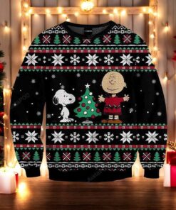 Snoopy Ugly Christmas Sweater, Sweatshirt Charlie Brown