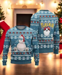 Snorlax Anime Ugly Christmas Sweater, Creative Christmas Gifts