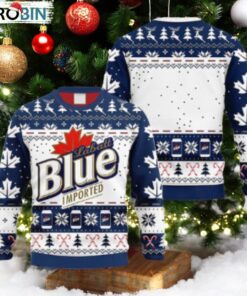 Snowflakes Labatt Blue Christmas Ugly Sweater