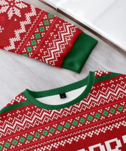 Sorry I’m Late. I Didn’t Want To Come Red Ugly Christmas Sweater