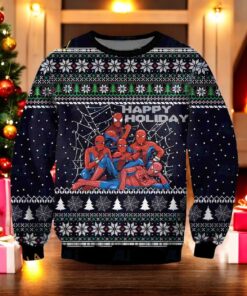 Spider Verse Ugly Christmas 3D Sweater, Funny Xmas Gifts