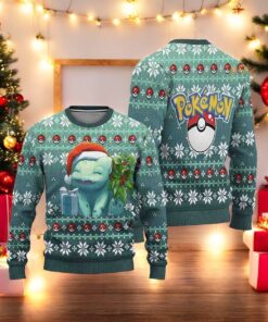 Squirtle Anime Ugly Christmas Sweater