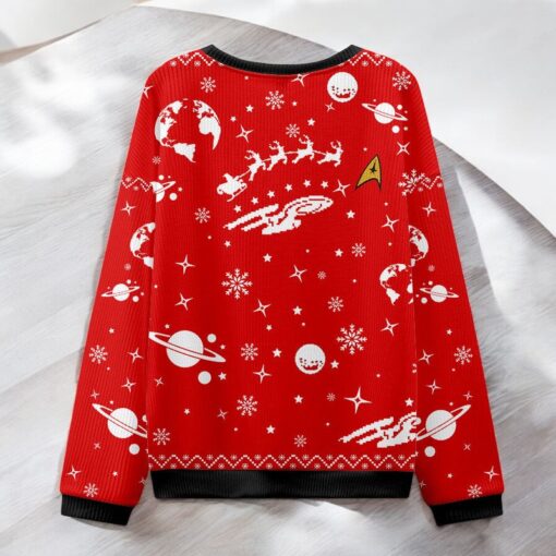 Star Trek Dont Worry Ugly Christmas Sweater