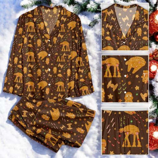 Star Wars Battle of Hoth Cookies Christmas Family Pajamas Set, Star Wars Gear