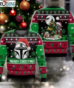 Star Wars Mandalorian Ugly Sweater