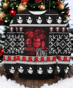Stephen King Ugly Christmas Sweater, Stephen King Movie Sweatshirt, Horror Book Fans Gift, Bookish Sweatshirt, Christmas Present