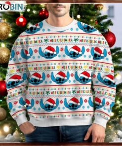 Stitch Ugly Sweater, Santa Stitch Holiday Sweater