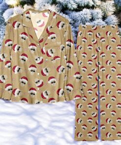 Sunglasses Santa Claus Family Pajamas Set
