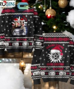 Supernatural Hunting Demon Saving Christmas Ugly Sweater