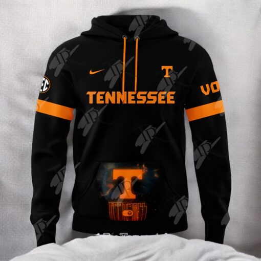 Tennessee Volunteers Football Dark Mode Venom Design AOP Hoodie, Sweatshirt, Shirt