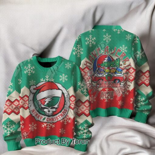 The Grateful Dead Have A Jerry Happy New Year Merry Christmas Sweater, Sweatshirt