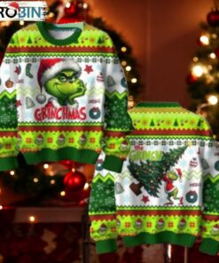 The Grinch And Holidays Merry Christmas Ugly Sweater