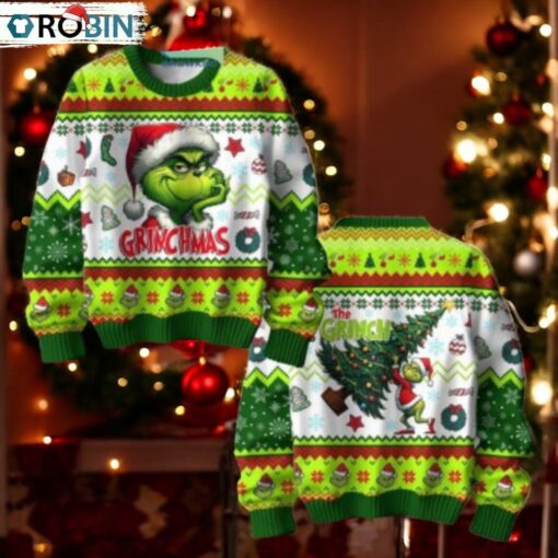 The Grinch And Holidays Merry Christmas Ugly Sweater